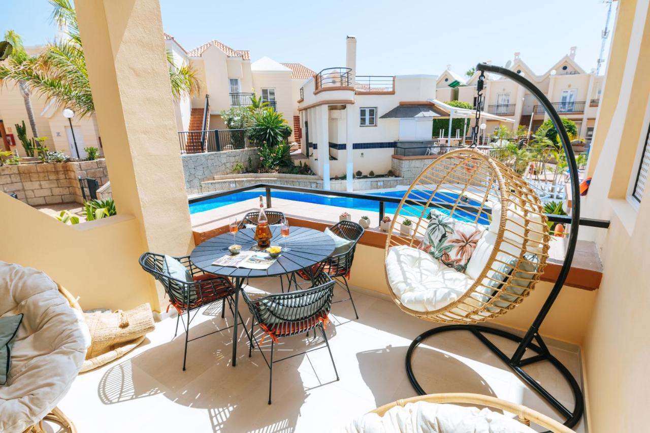 Amazing Renovated Pool View Apt, Aircon, 2 Min To Fanabe Beach 아데제 외부 사진