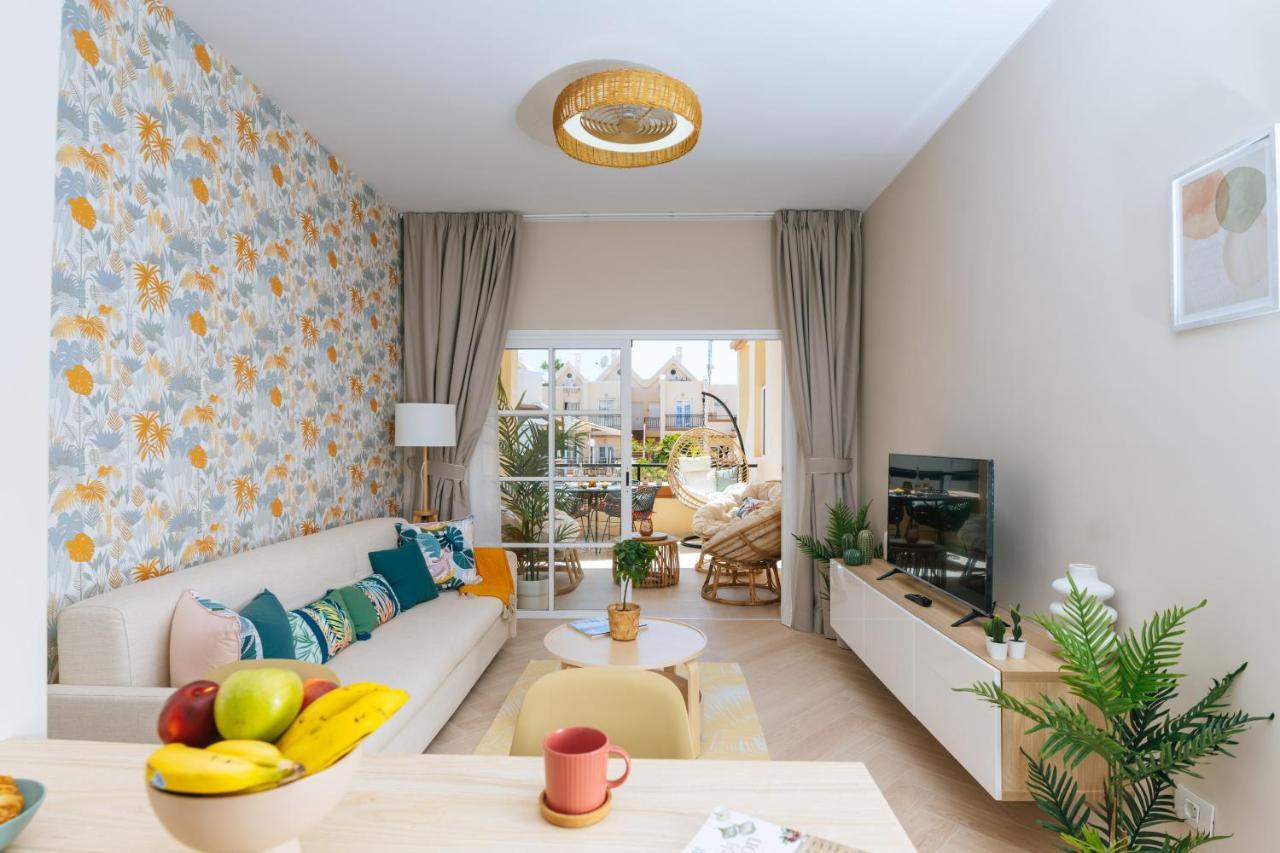 Amazing Renovated Pool View Apt, Aircon, 2 Min To Fanabe Beach 아데제 외부 사진