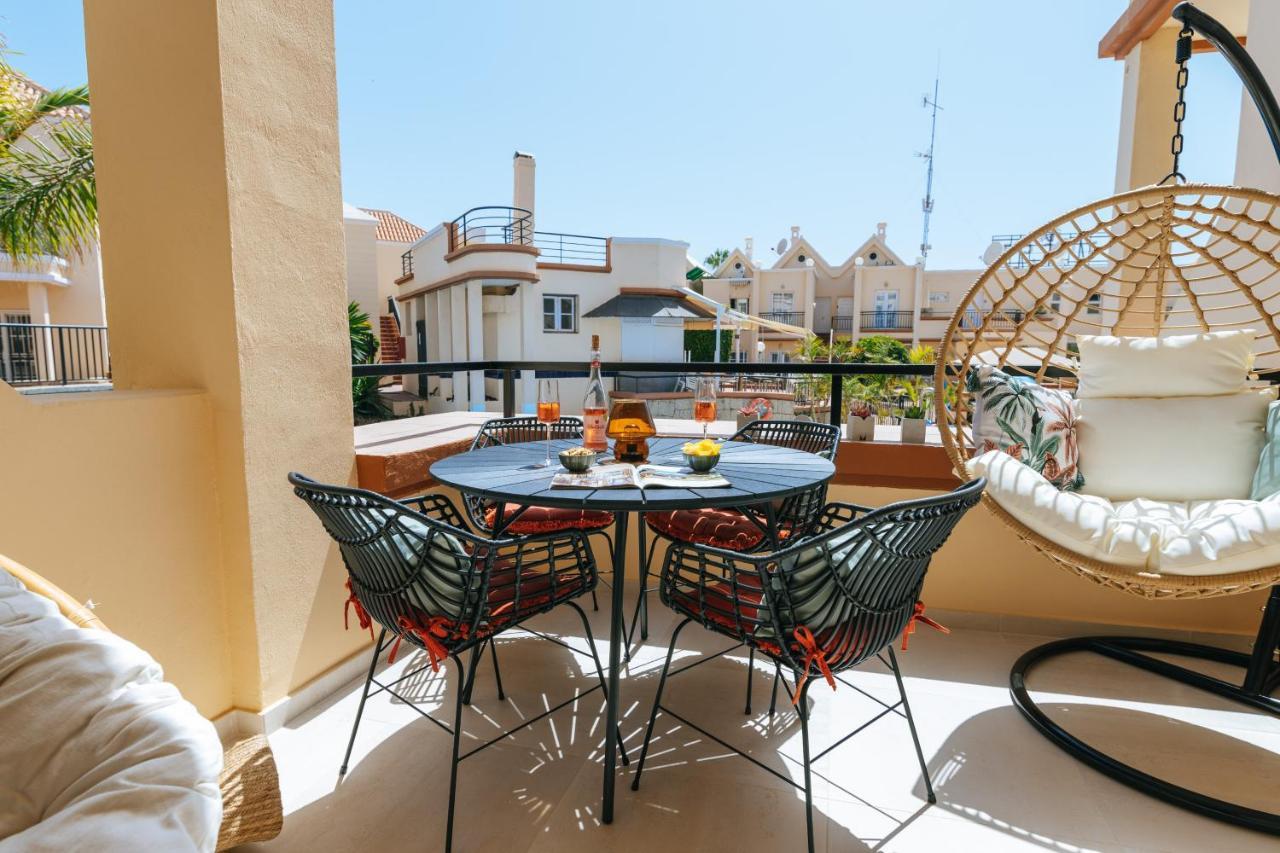 Amazing Renovated Pool View Apt, Aircon, 2 Min To Fanabe Beach 아데제 외부 사진