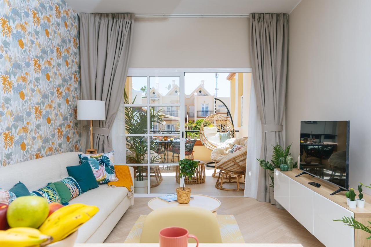 Amazing Renovated Pool View Apt, Aircon, 2 Min To Fanabe Beach 아데제 외부 사진